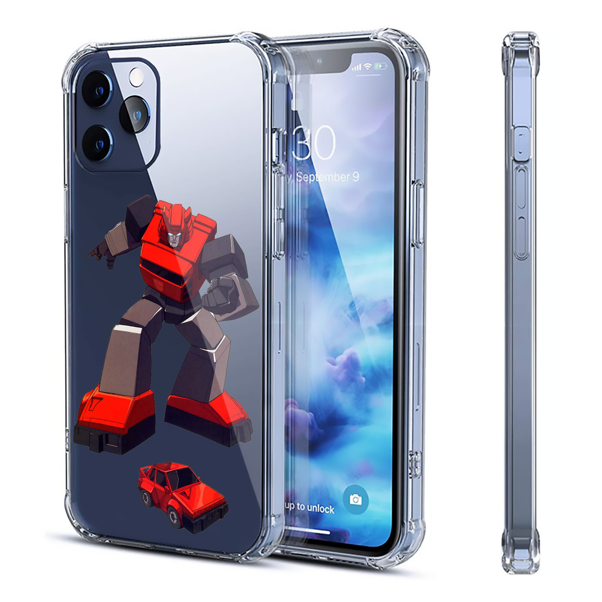 （画像用）  【iPhone 12シリーズ対応】透明スマホケース（クリアソフトケース）